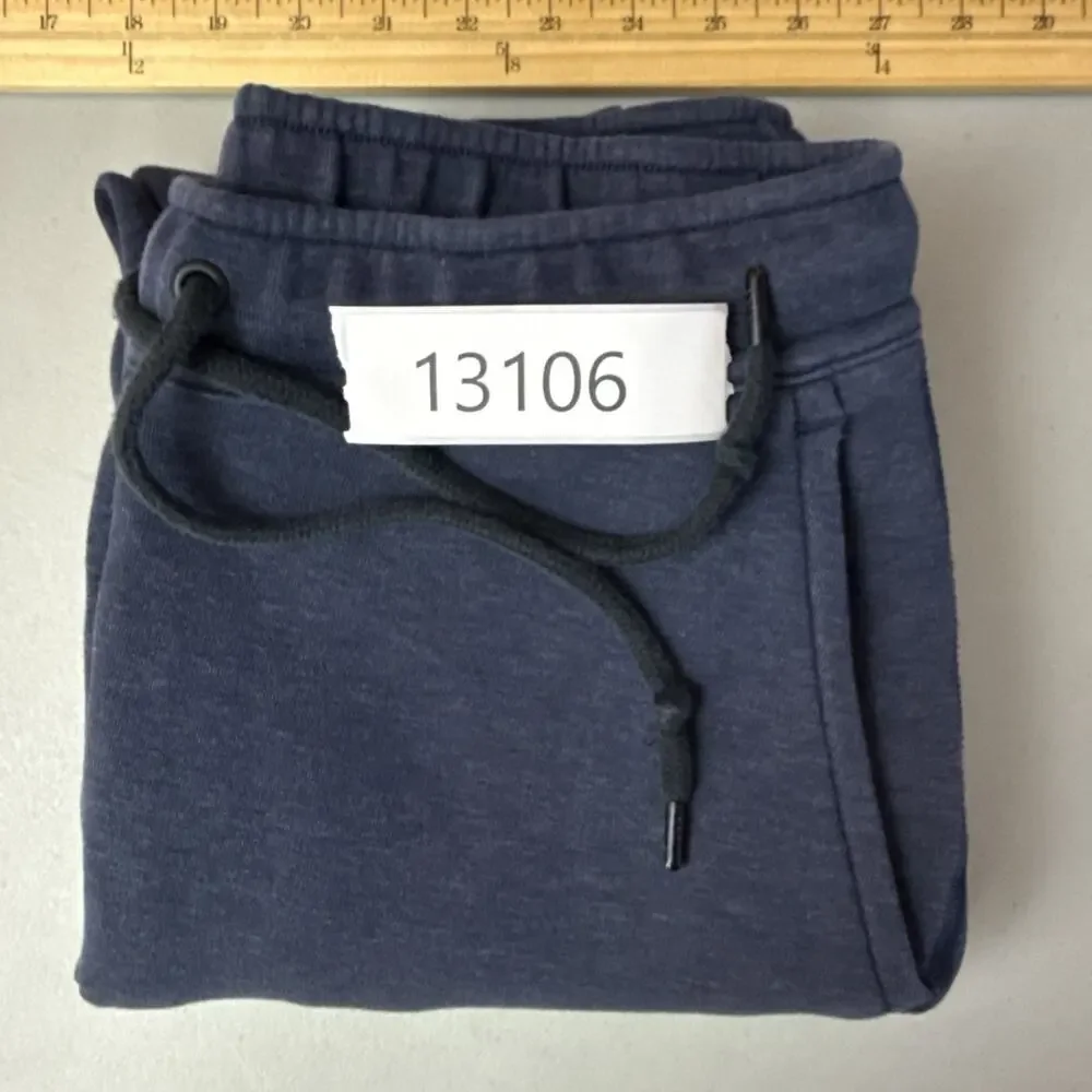 Nike Tech Fleece Joggers Mens Small Navy Blue Slim Fit Tapered Sweatpants